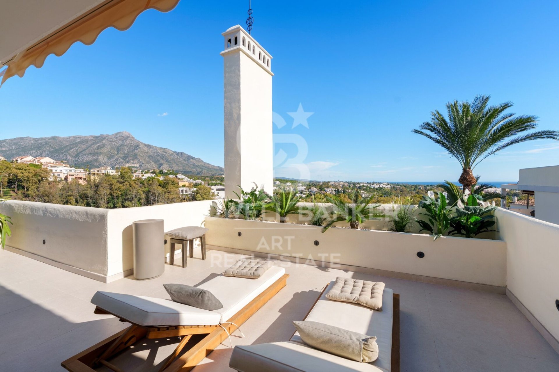 Kattohuoneisto Marbella, Malaga, Espanja 3 makuuhuonetta, 183 m2 No. 156729