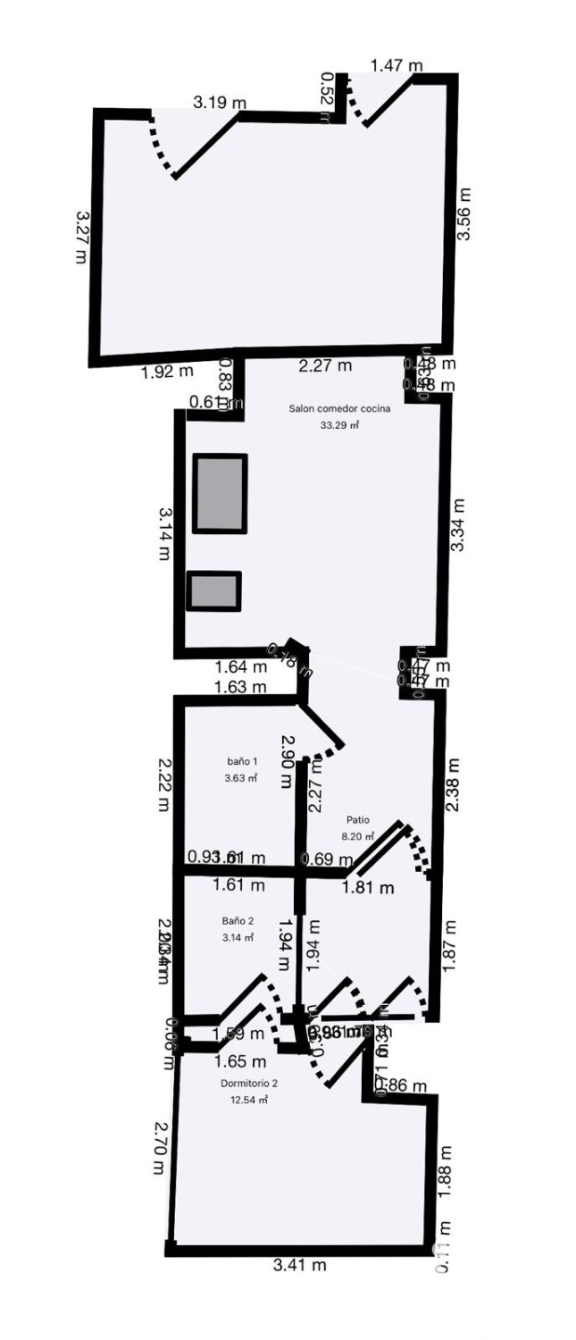 Talo Javea, Alicante, Espanja 3 makuuhuonetta, 98 m2 No. 188228