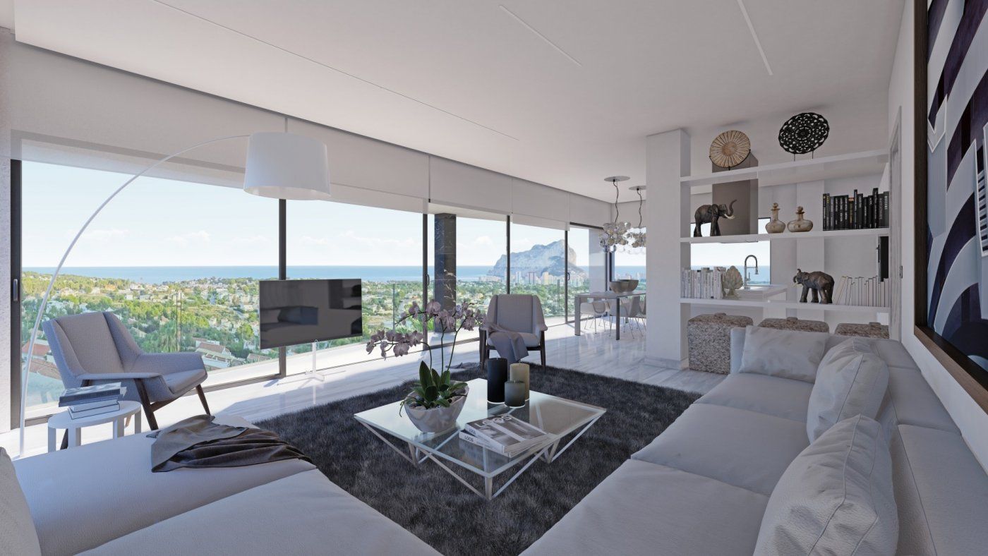 Villa i Calpe, Alicante, Spanien 3 sovrum, 273 kvm. Nr. 95727