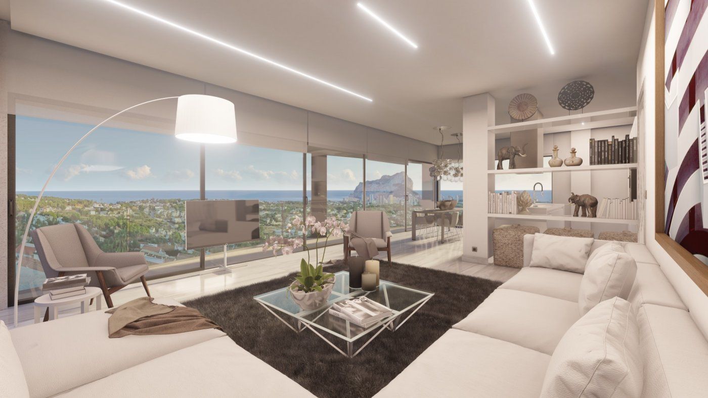 Villa i Calpe, Alicante, Spanien 3 sovrum, 273 kvm. Nr. 95727