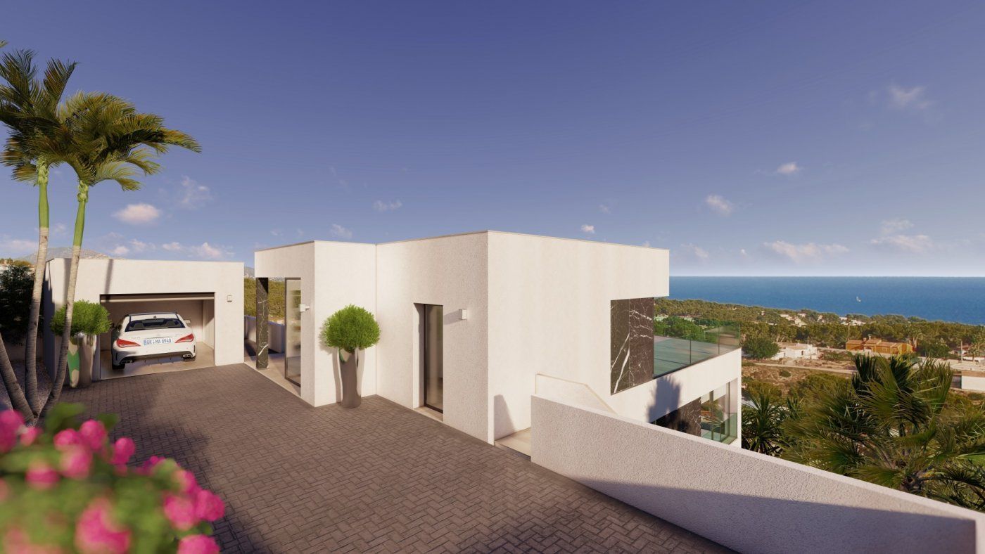 Villa i Calpe, Alicante, Spanien 3 sovrum, 273 kvm. Nr. 95727