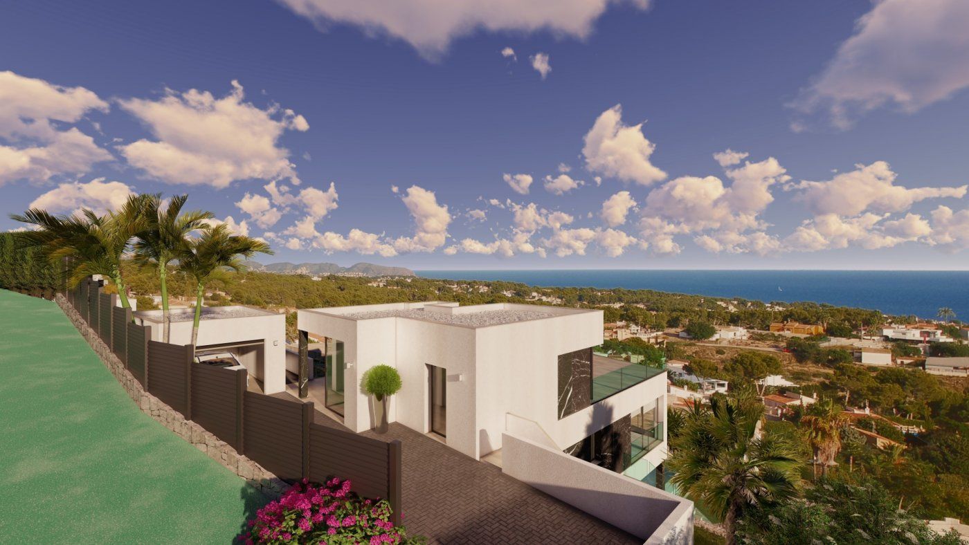Villa i Calpe, Alicante, Spanien 3 sovrum, 273 kvm. Nr. 95727