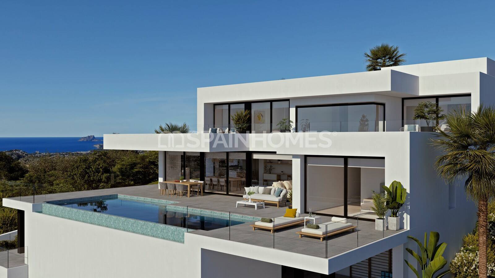 Villa in Benitachell, Alicante, Spain 4 bedrooms, 278 sq.m. No. 164829