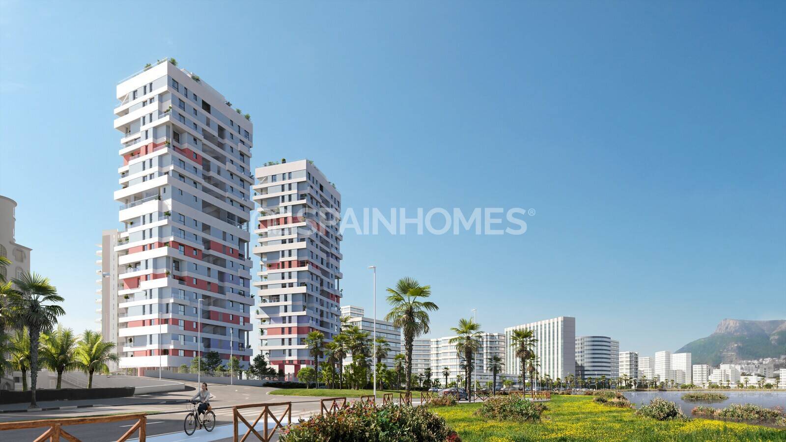 Penthouse w Calpe, Alicante, Hiszpania 3 sypialnie, 109 mkw. nr 107971