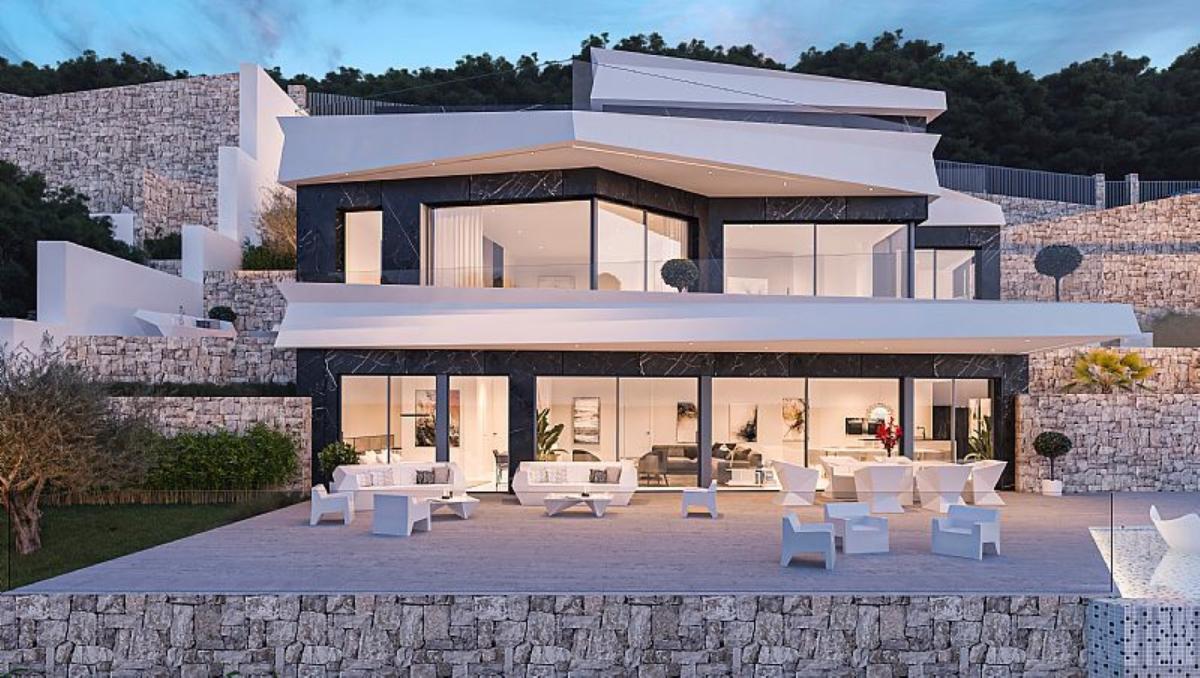 Villa i Benissa, Alicante, Spanien 4 sovrum, 560 kvm. Nr. 78693