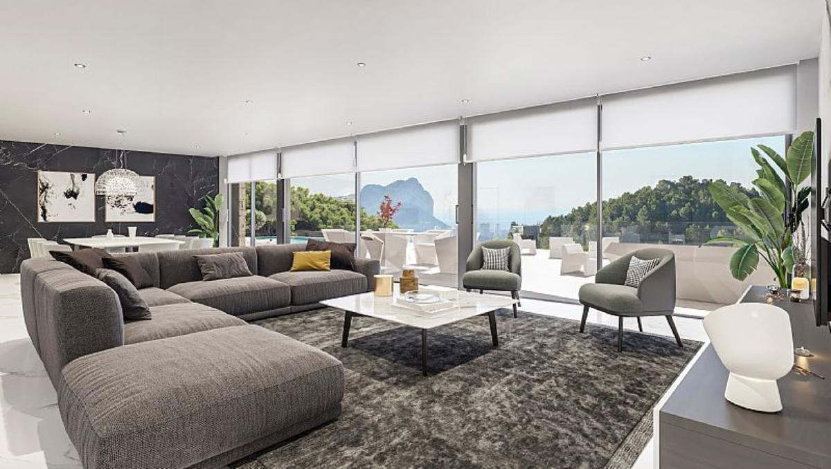Villa i Benissa, Alicante, Spanien 4 sovrum, 560 kvm. Nr. 78693
