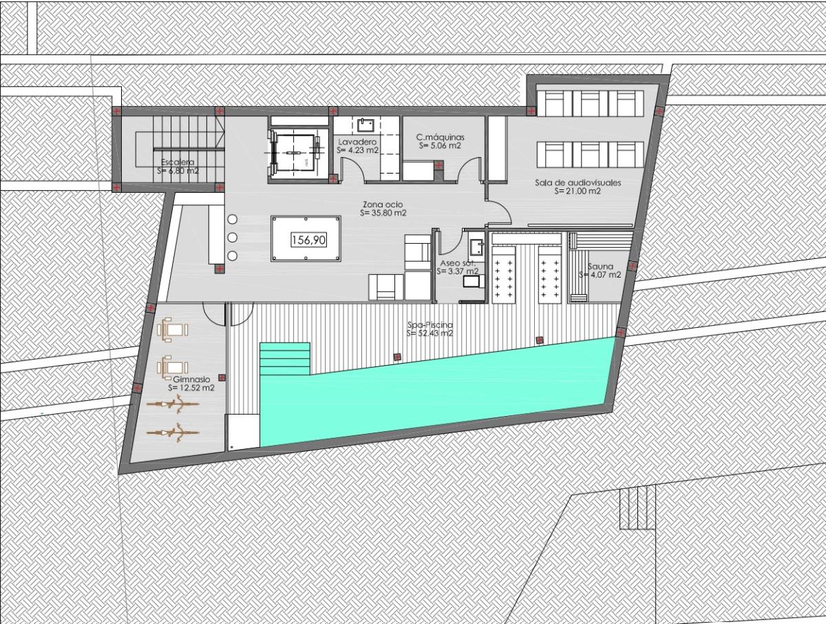 Villa i Benissa, Alicante, Spanien 4 sovrum, 560 kvm. Nr. 78693