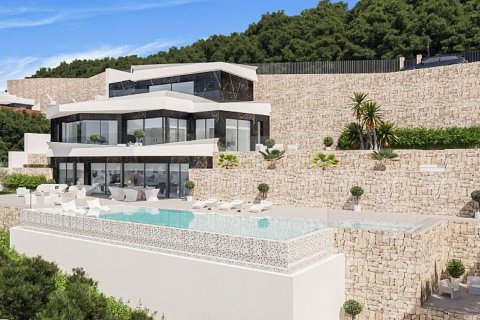 Villa in Benissa, Alicante, Spain 4 bedrooms, 560 sq.m. No. 78693