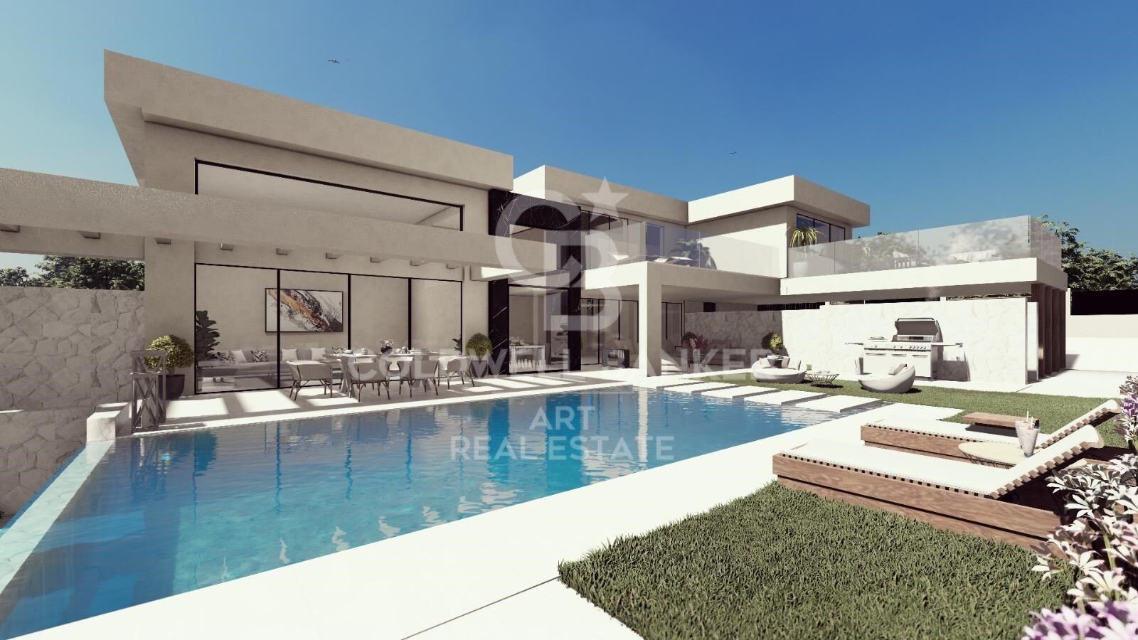 Villa Estepona, Malaga, Spānijā 3 istabas, 375 m2 Nr. 157424