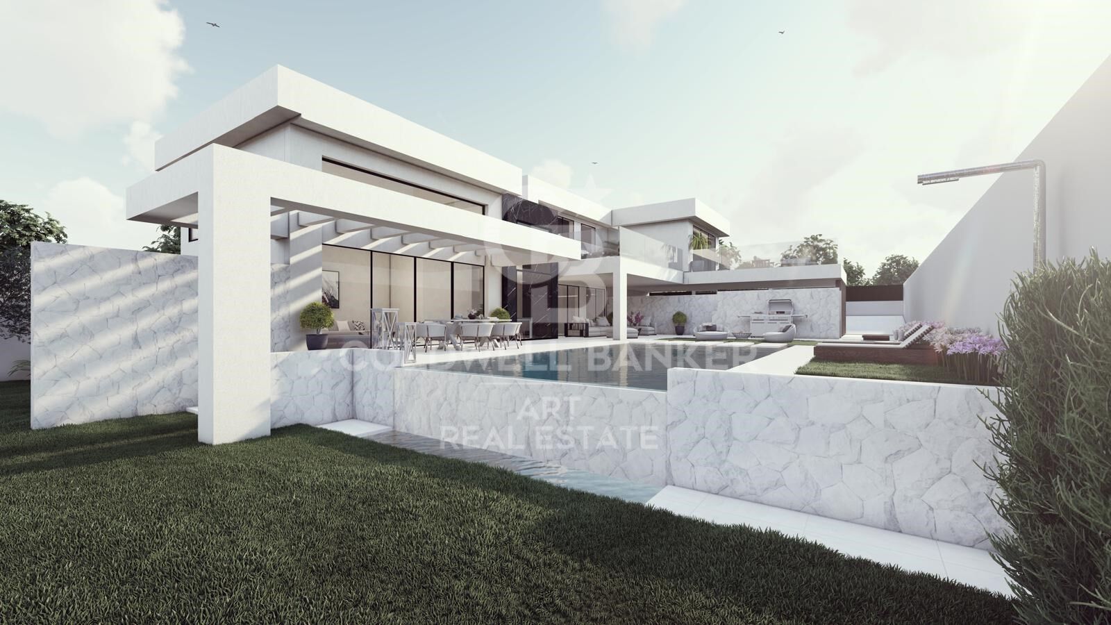 Villa Estepona, Malaga, Spānijā 3 istabas, 375 m2 Nr. 157424