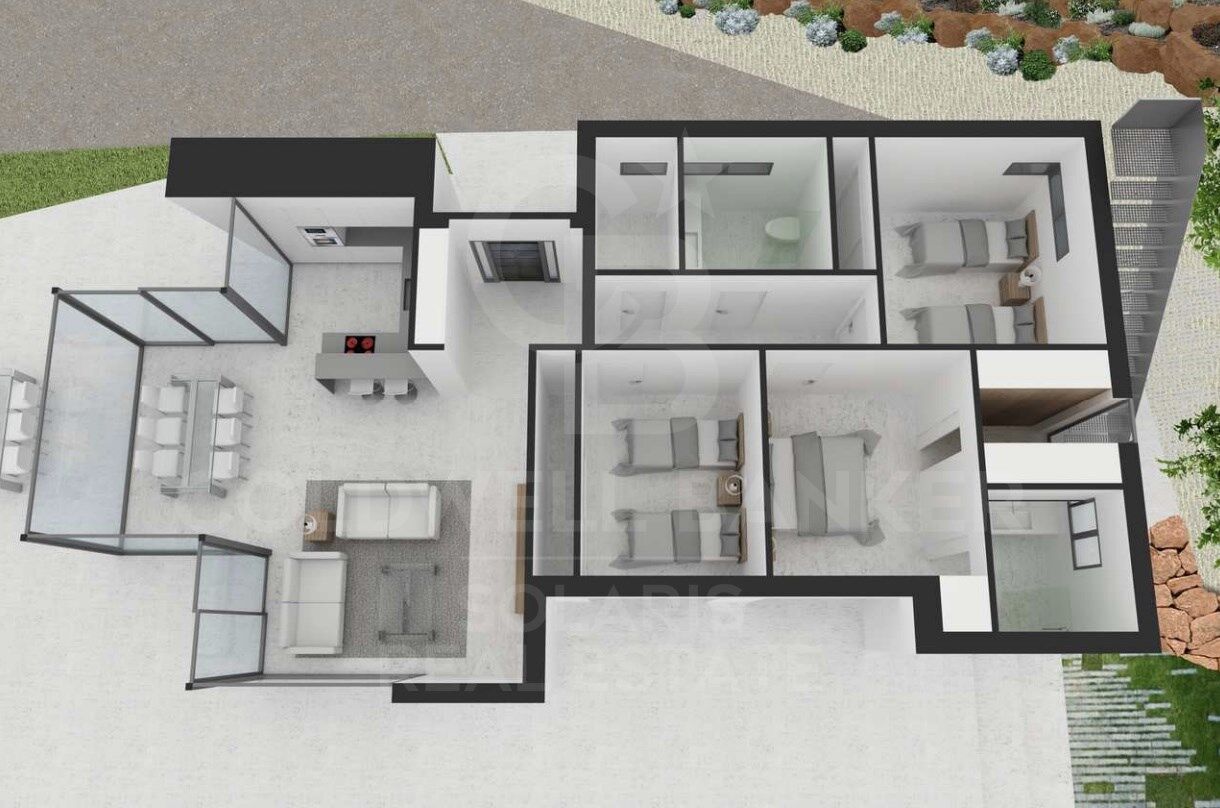 Villa in Denia, Alicante, Spanien 3 Schlafzimmer,  Nr. 157423