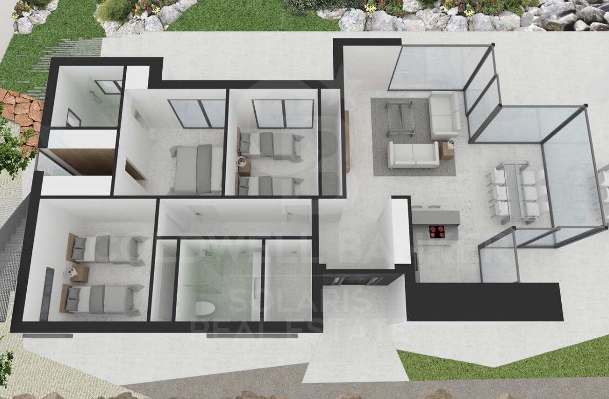 Villa in Denia, Alicante, Spanien 3 Schlafzimmer,  Nr. 157423