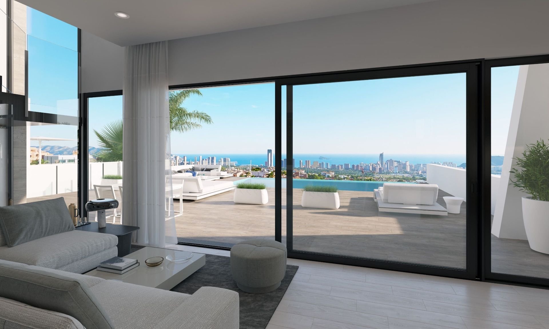 Huvila Finestrat, Alicante, Espanja 4 makuuhuonetta, 450 m2 No. 95555