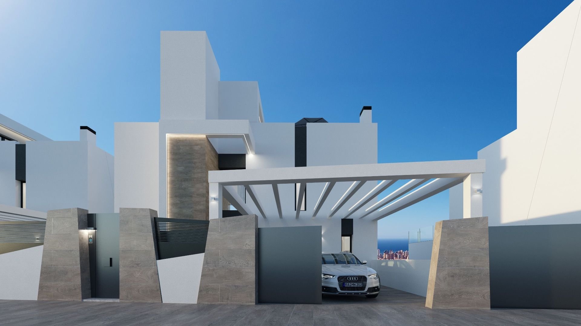 Huvila Finestrat, Alicante, Espanja 4 makuuhuonetta, 450 m2 No. 95555