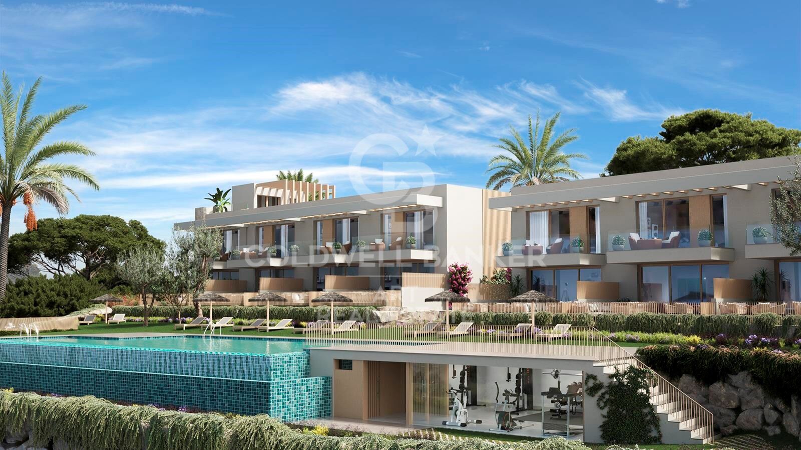 Hus i Manilva, Malaga, Spanien 3 sovrum, 131 kvm. Nr. 157560