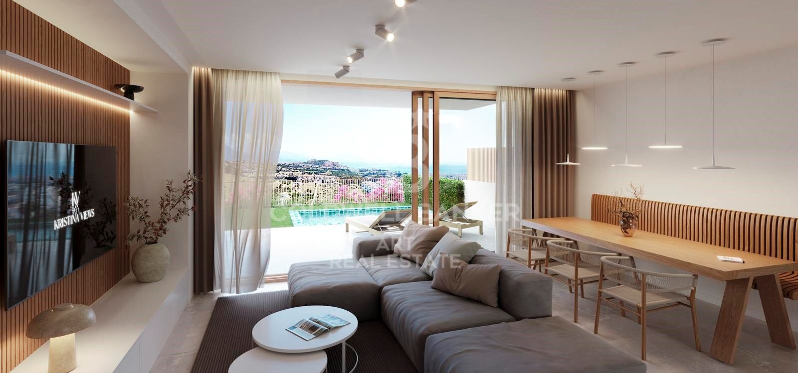 Māja Manilva, Malaga, Spānijā 3 istabas, 128 m2 Nr. 157562