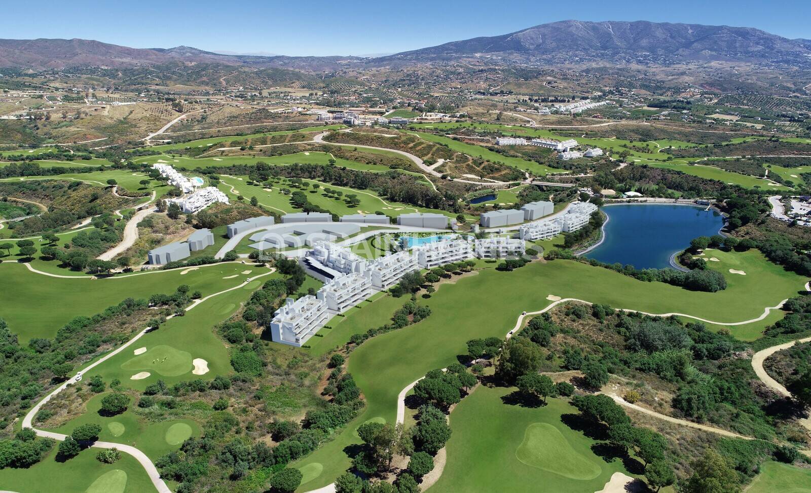 Takvåning i Mijas, Malaga, Spanien 3 sovrum, 102 kvm. Nr. 151970