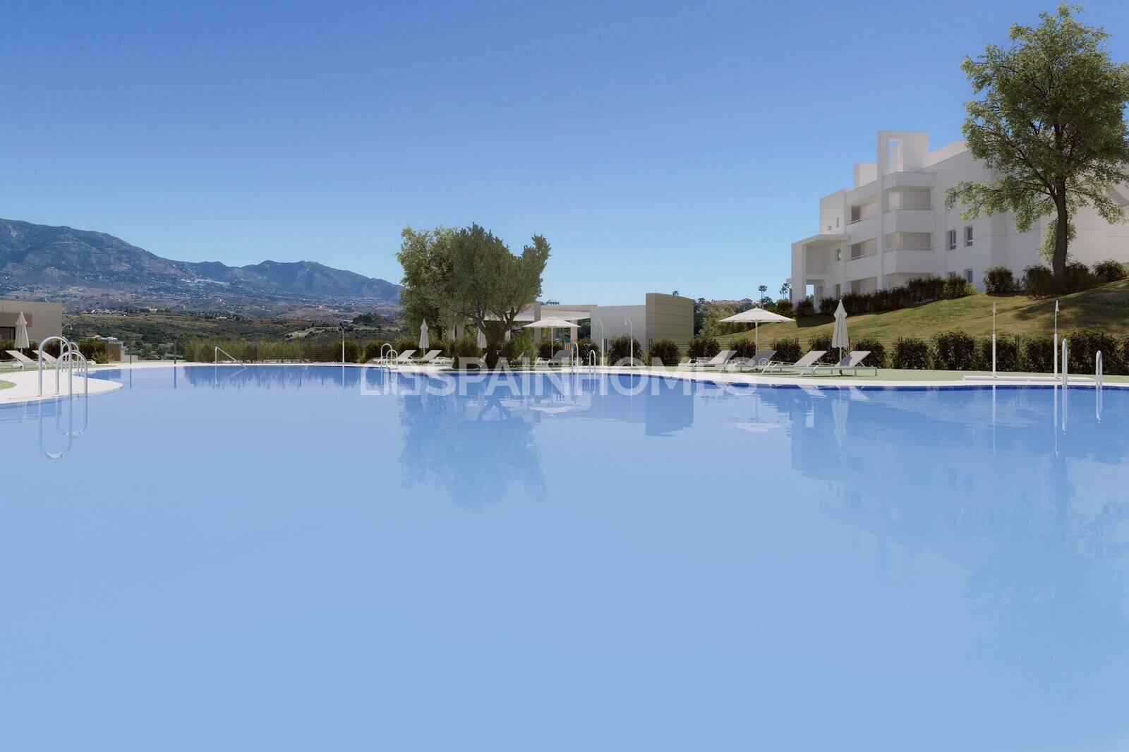 Takvåning i Mijas, Malaga, Spanien 3 sovrum, 102 kvm. Nr. 151970