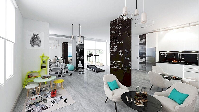 Apartment in Calpe, Alicante, Spain 2 bedrooms, 73 sq.m. No. 103529
