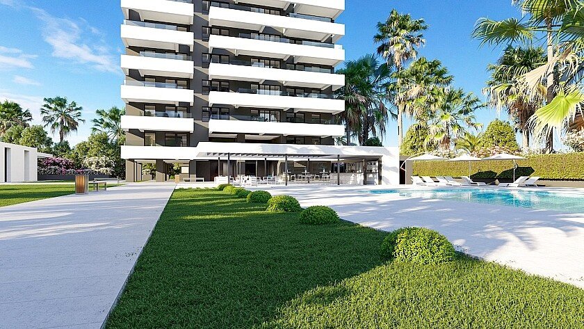 Apartment in Calpe, Alicante, Spain 2 bedrooms, 73 sq.m. No. 103529