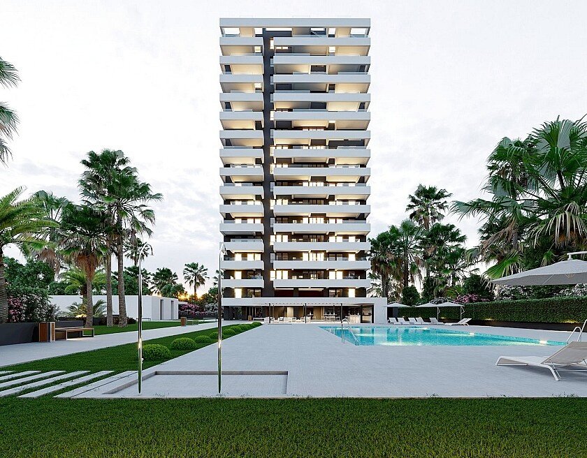 Apartment in Calpe, Alicante, Spain 2 bedrooms, 73 sq.m. No. 103529