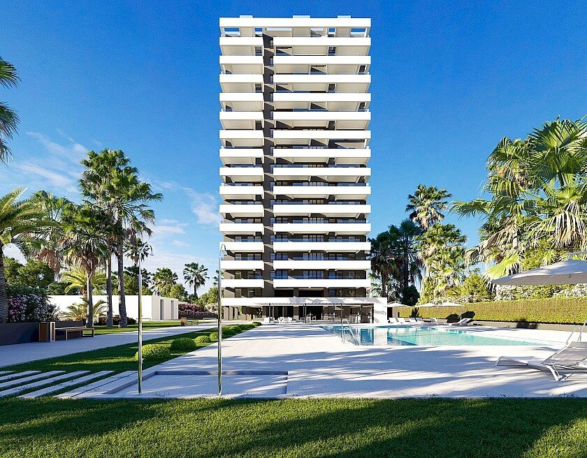 Apartment in Calpe, Alicante, Spain 2 bedrooms, 73 sq.m. No. 103529
