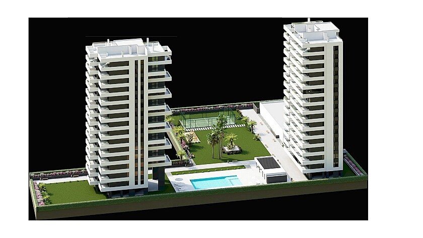 Apartment in Calpe, Alicante, Spain 2 bedrooms, 73 sq.m. No. 103529