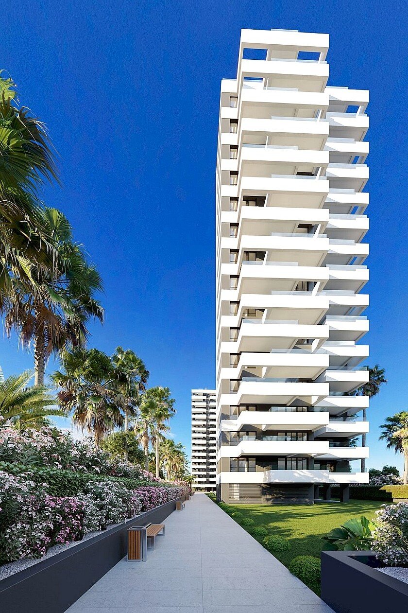 Apartment in Calpe, Alicante, Spain 2 bedrooms, 73 sq.m. No. 103529