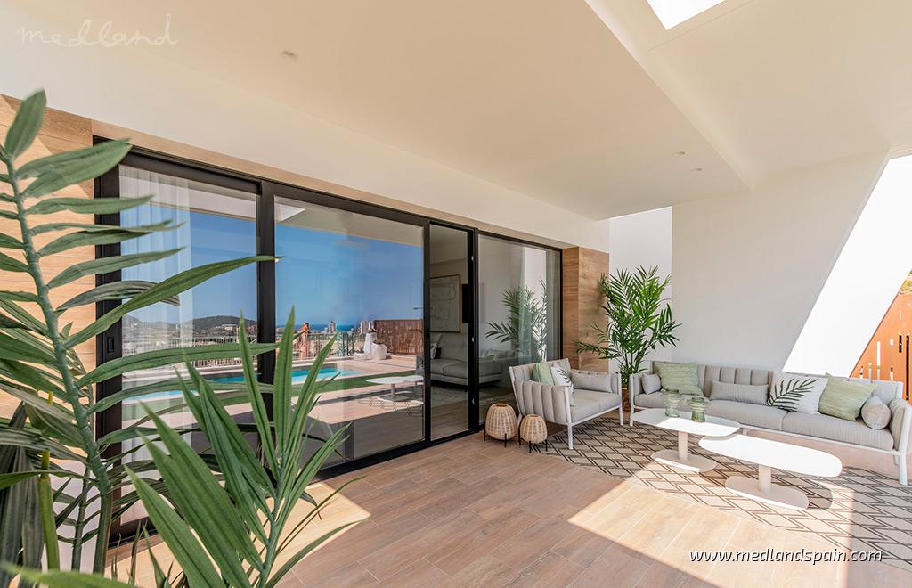 Villa in Finestrat, Alicante, Spanien 4 Schlafzimmer, 149.28 m2 Nr. 149325