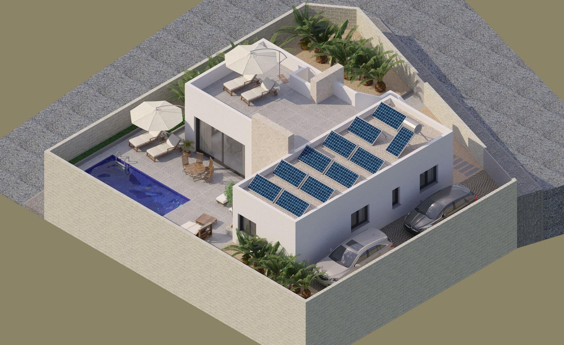 Villa in Ciudad Quesada, Alicante, Spanien 3 Schlafzimmer, 107 m2 Nr. 135187