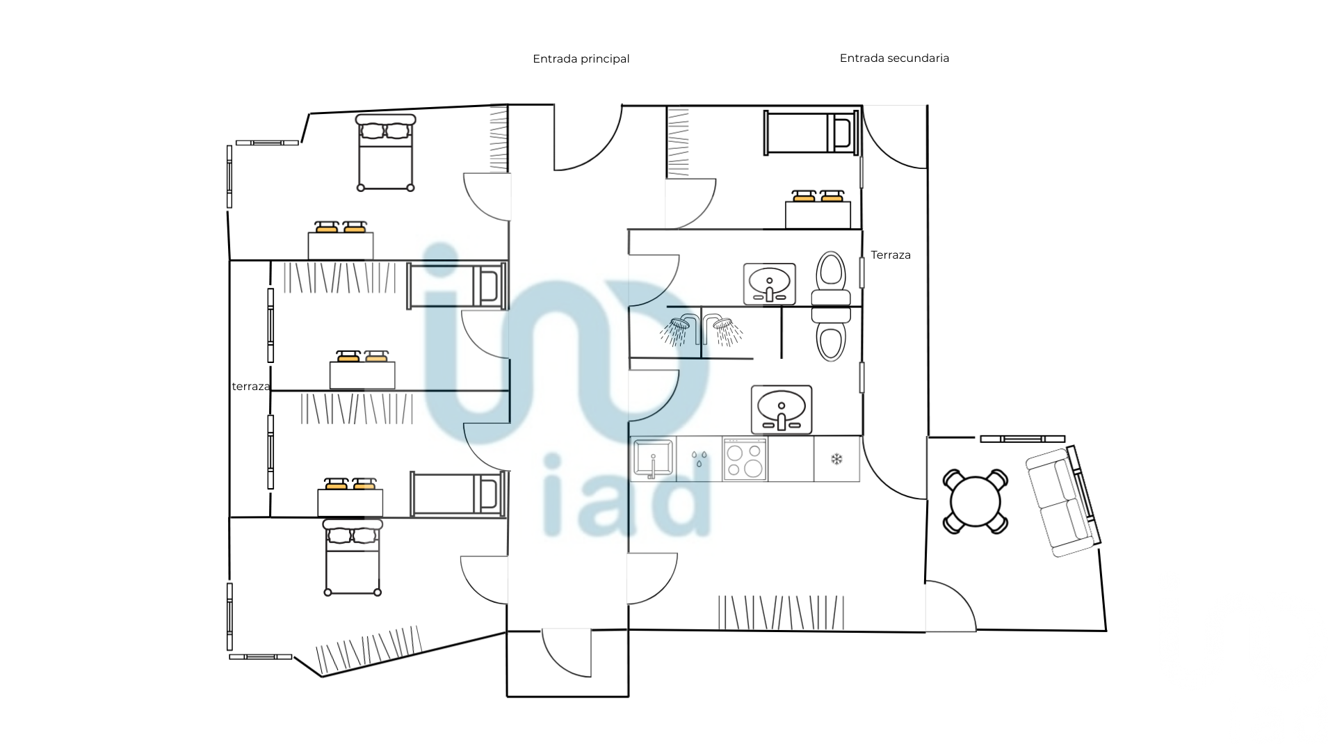 Apartamento en León, España 5 dormitorios, 148 m2 No. 153342