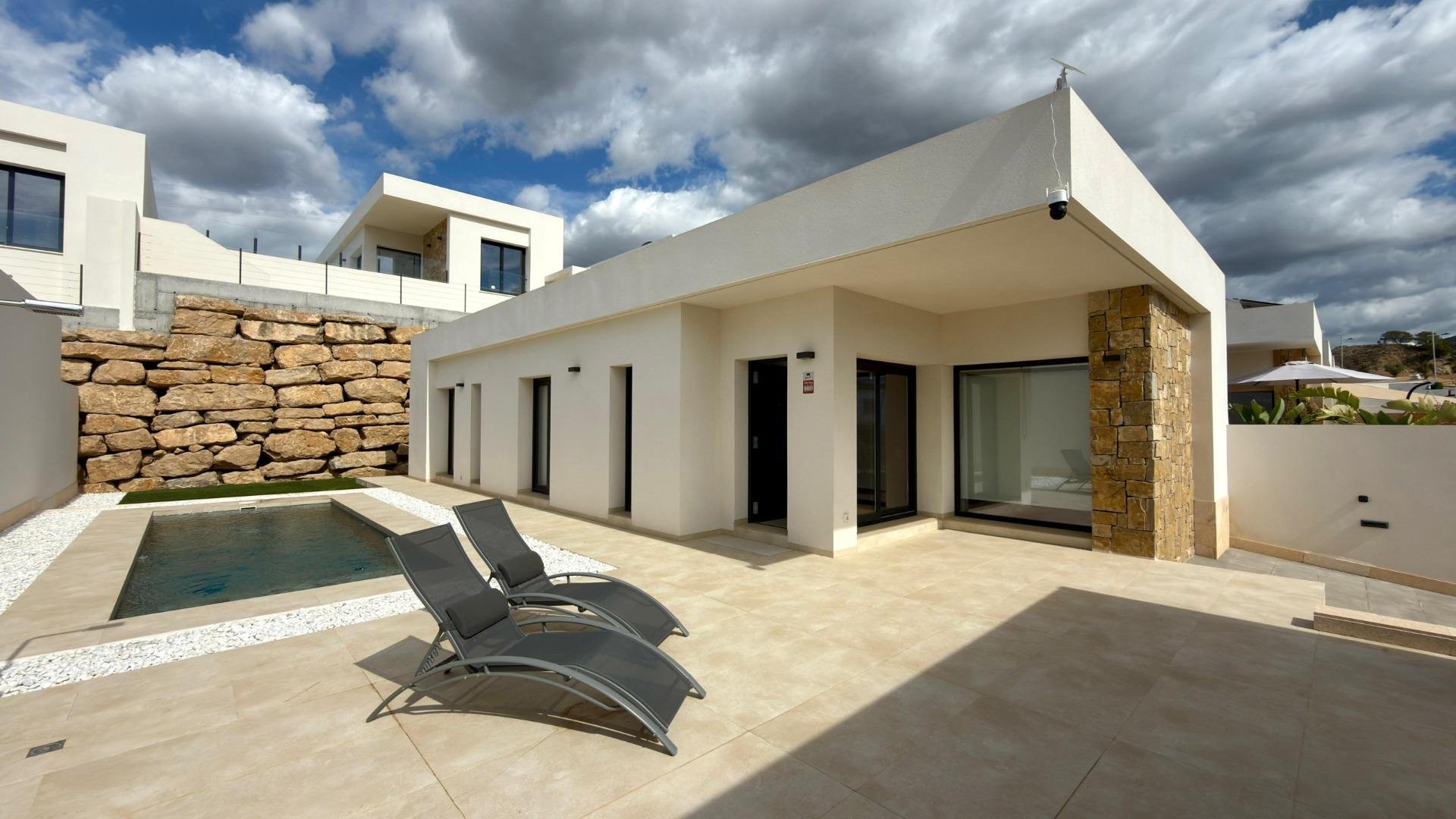 Villa en Finestrat, Alicante, España 3 dormitorios, 107 m2 No. 165457