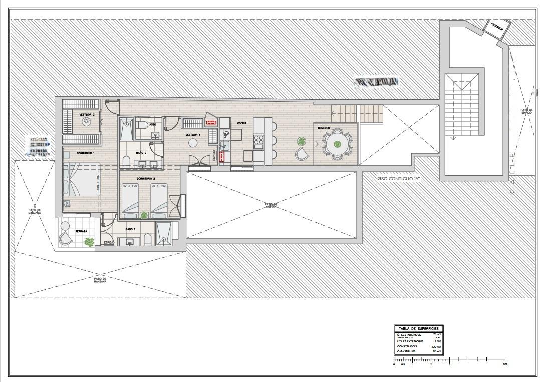 Apartament w Madrid, Hiszpania 2 sypialnie, 120 mkw. nr 165458