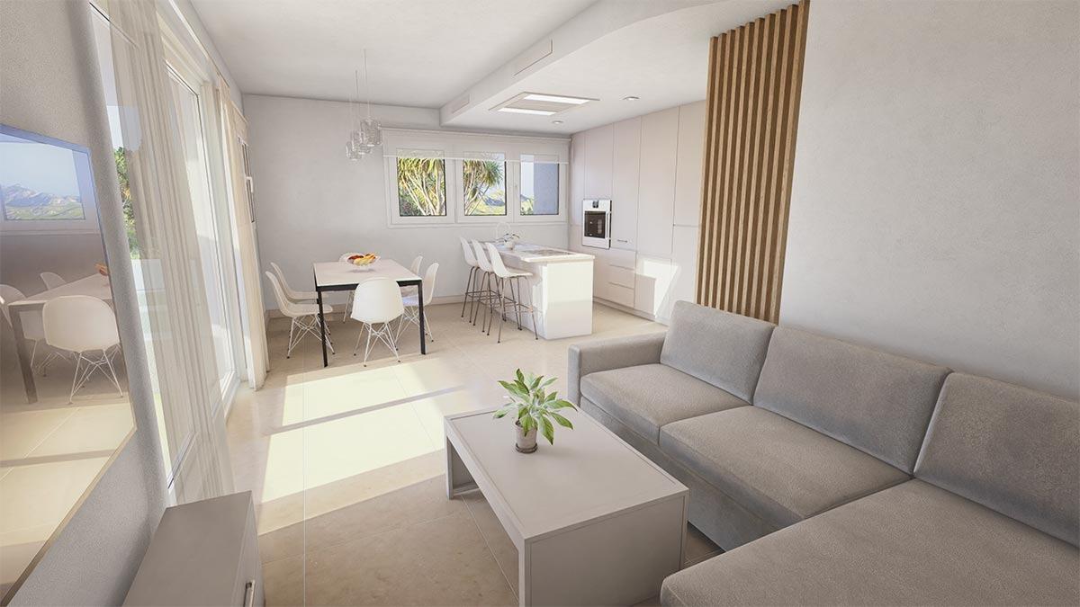 Wohnung in Calpe, Alicante, Spanien 3 Schlafzimmer, 165.38 m2 Nr. 165455