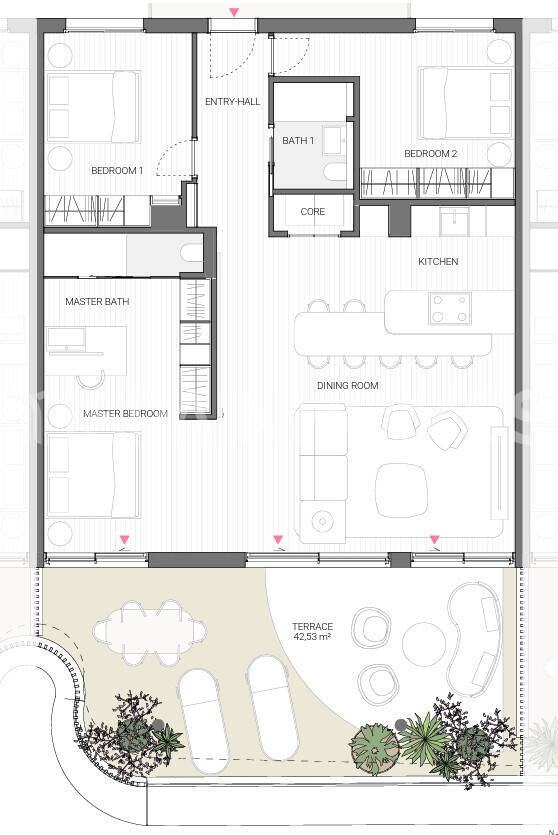 Appartamento a Fuengirola, Malaga, Spagna 2 camere da letto, 100 mq. N° 181927