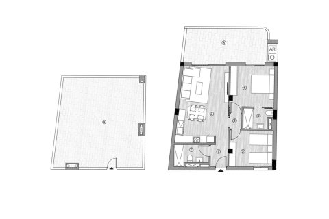 Layout 2 bedrooms, 169.03 sq.m. in ALEGRIA 25, Torrevieja, Alicante, Spain №147111