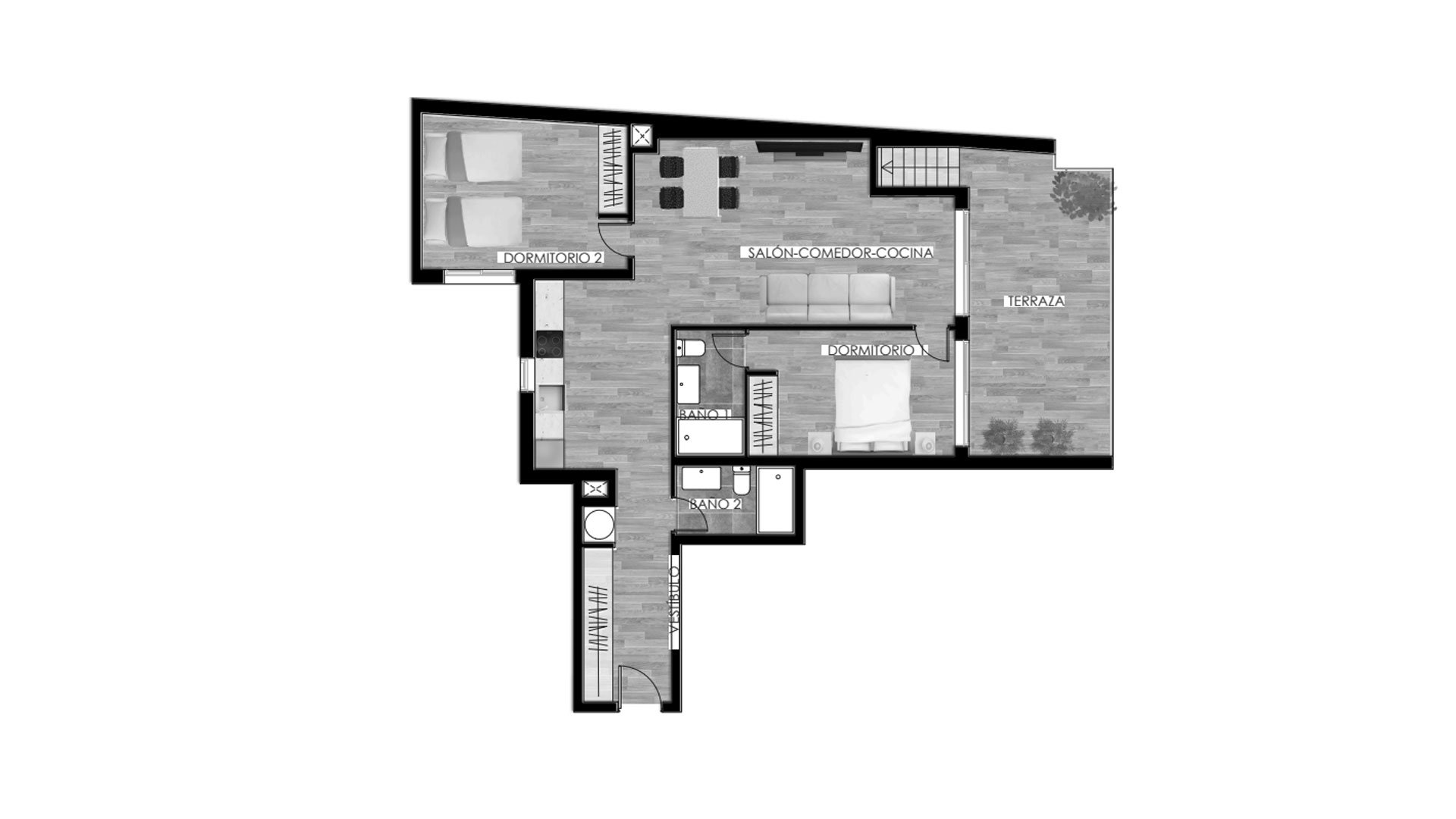 Penthouse w Living Estepona, Torrevieja, Alicante, Hiszpania 2 sypialnie, 154.33 mkw. nr 147112