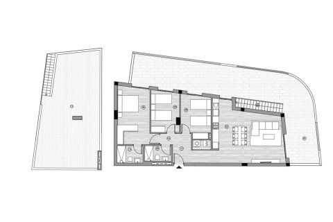 Layout 3 bedrooms, 227.58 sq.m. in ALEGRIA 25, Torrevieja, Alicante, Spain №147108