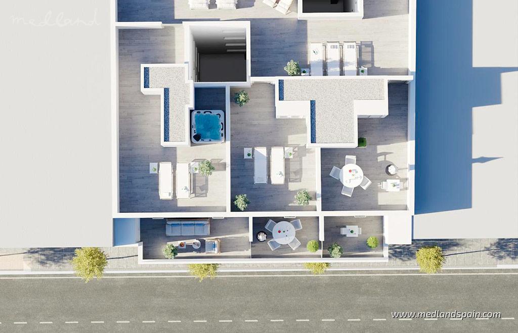 Wohnung in Torrevieja, Alicante, Spanien 2 Schlafzimmer, 103 m2 Nr. 182635