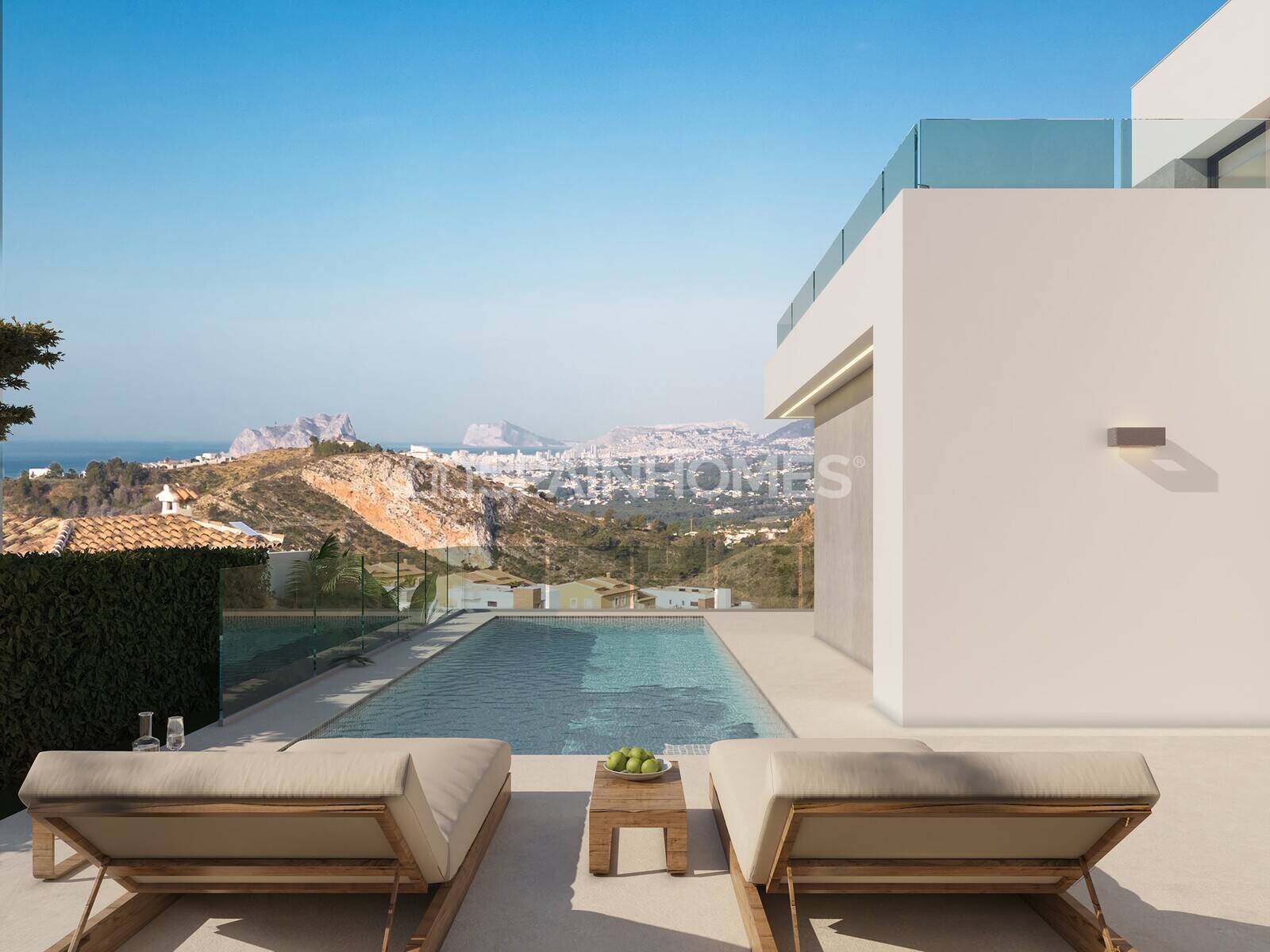 Villa i Benitachell, Alicante, Spanien 3 sovrum, 165 kvm. Nr. 166090