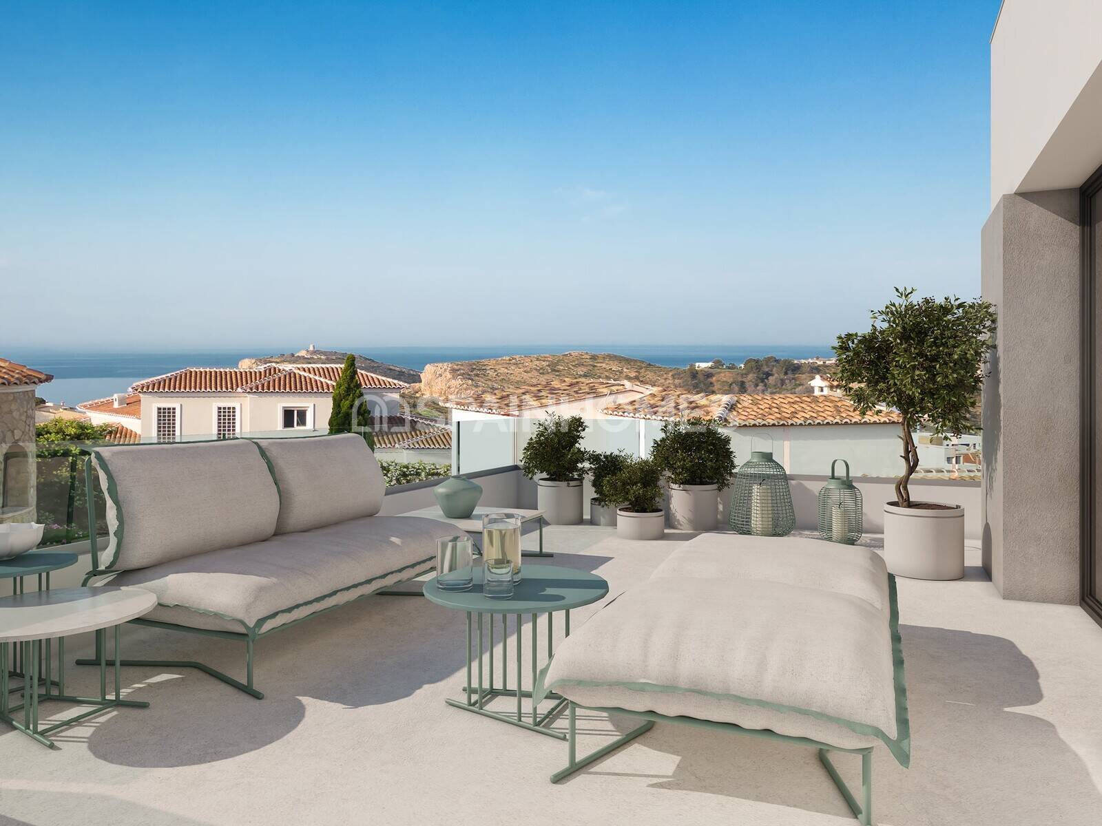 Villa i Benitachell, Alicante, Spanien 3 sovrum, 165 kvm. Nr. 166090