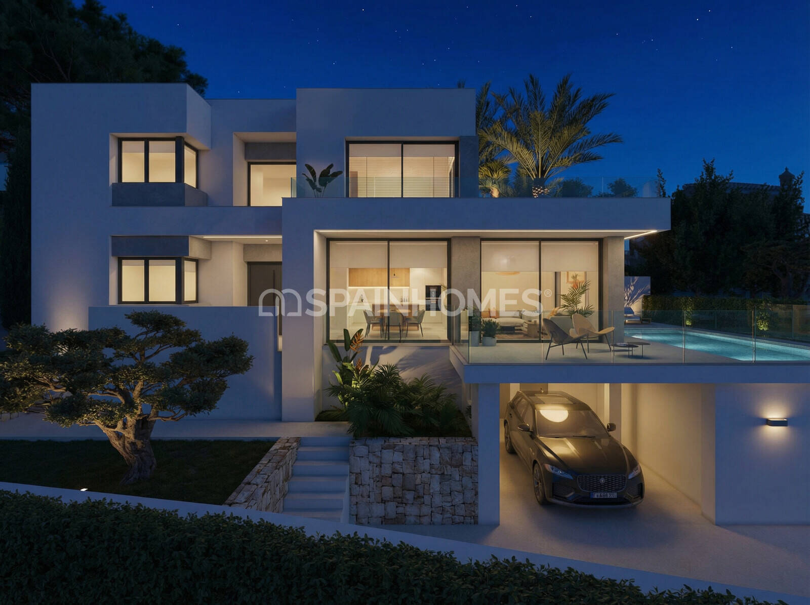 Villa i Benitachell, Alicante, Spanien 3 sovrum, 165 kvm. Nr. 166090