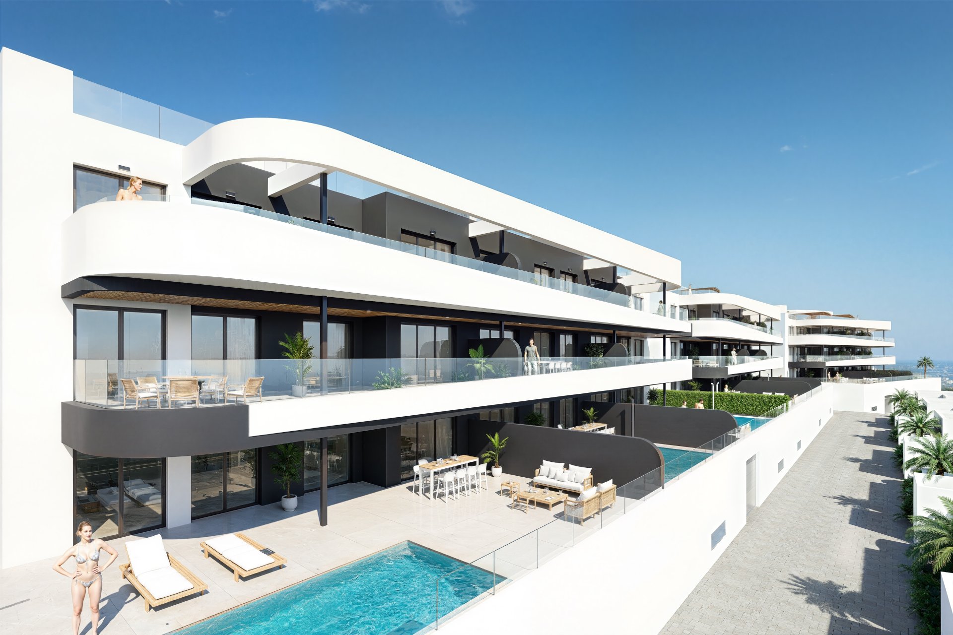 Appartamento a Los Alcazares, Murcia, Spagna 3 camere da letto, 209 mq. N° 179883