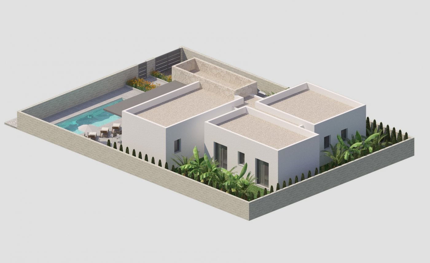 Villa i Benijofar, Alicante, Spanien 3 sovrum, 178 kvm. Nr. 165058