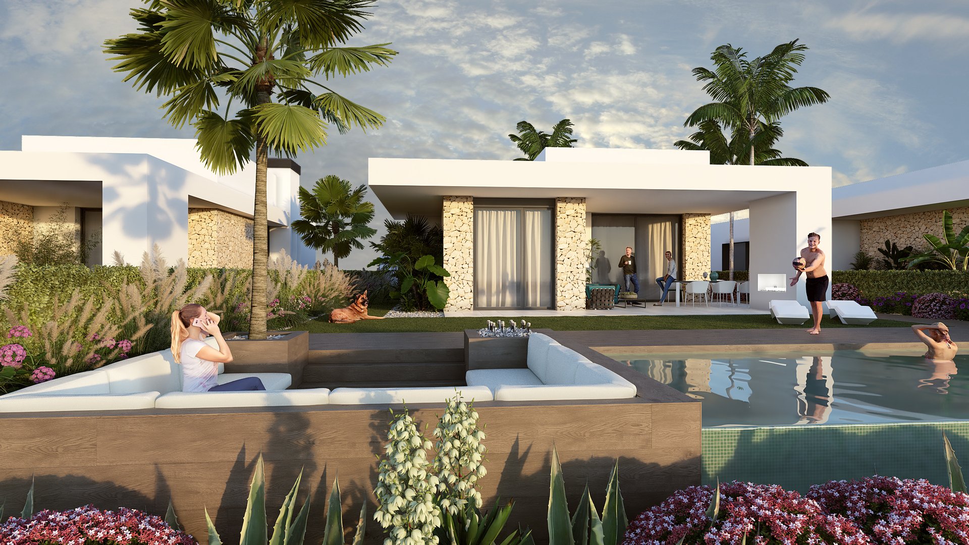 Villa in Lomas De La Juliana, Alicante, Spanien 3 Schlafzimmer, 442 m2 Nr. 189436