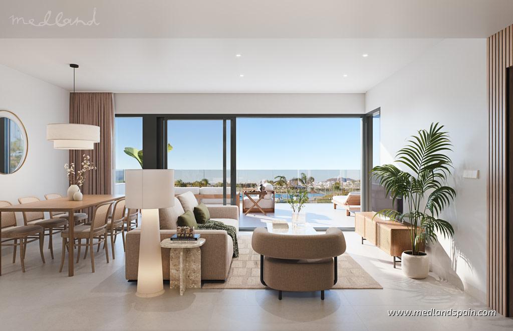 Dzīvoklis Los Alcazares, Murcia, Spānijā 3 istabas, 97 m2 Nr. 147181