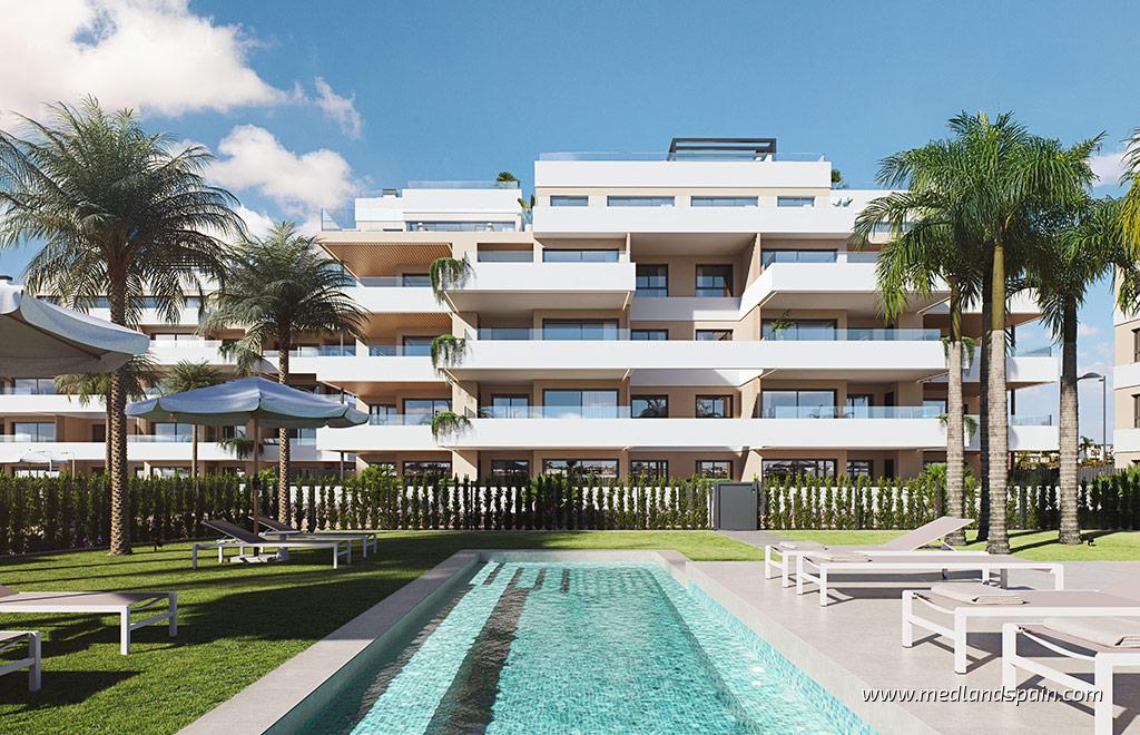 Dzīvoklis Los Alcazares, Murcia, Spānijā 2 istabas, 98 m2 Nr. 147184