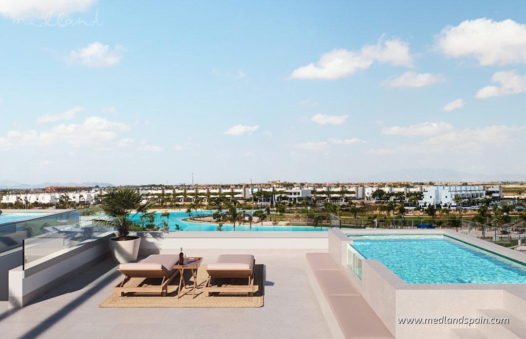 Dzīvoklis Los Alcazares, Murcia, Spānijā 2 istabas, 98 m2 Nr. 147184