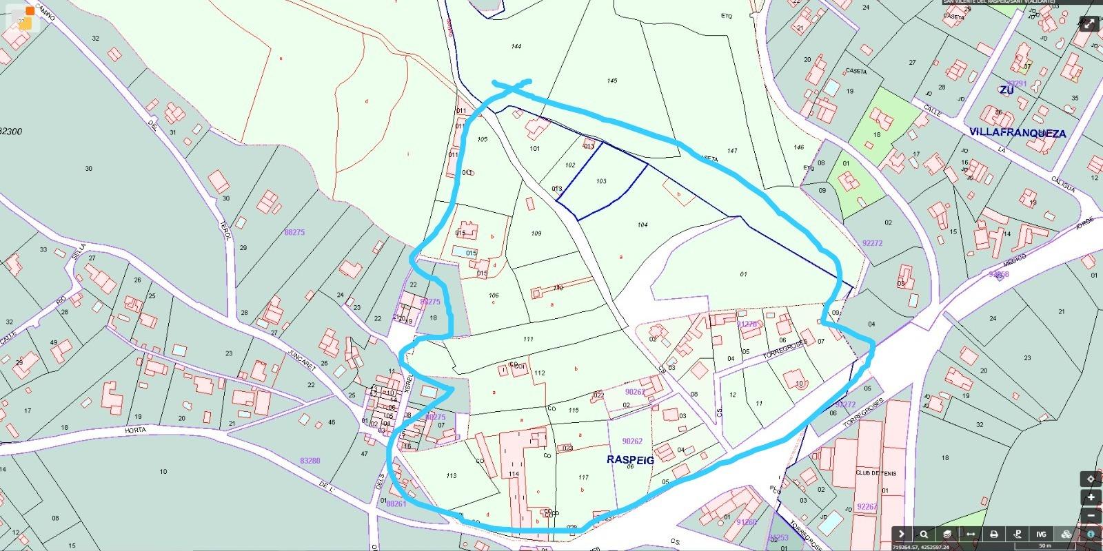Działka w San Vicente del Raspeig, Alicante, Hiszpania nr 183065