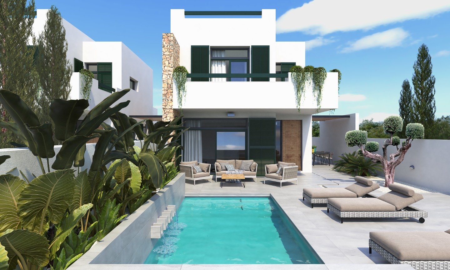 Villa in Daya Nueva, Alicante, Spanien 3 Schlafzimmer, 140 m2 Nr. 80967